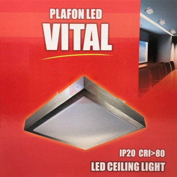 PLAFON LED VITAL 12W 4000K 27x27CM 230V-105709