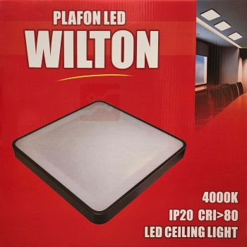 PLAFON LED WILTON 24W 4000K ANTRACYT-105744
