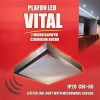 PLAFON LED VITAL 12W 4000K Z CZUJNIKIEM RUCHU 230V-105698