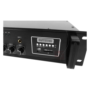 WZMACNIACZ RADIOWĘZŁOWY MRS PA ZB1006SD 100W SD, USB, FM 6-STREF-112889