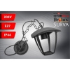 LAMPA WISZĄCA ZEWNĘTRZNA SURVA E27 IP44-116282