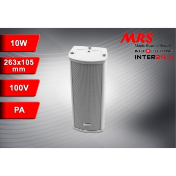 KOLUMNA RADIOWĘZŁOWA PA MRS-22T METAL BIAŁA 10W/5W IP44-117500